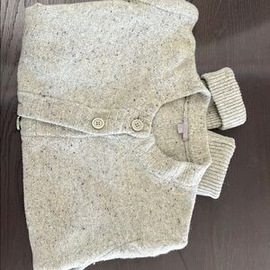 COS Light Gray Speckled Cardigan